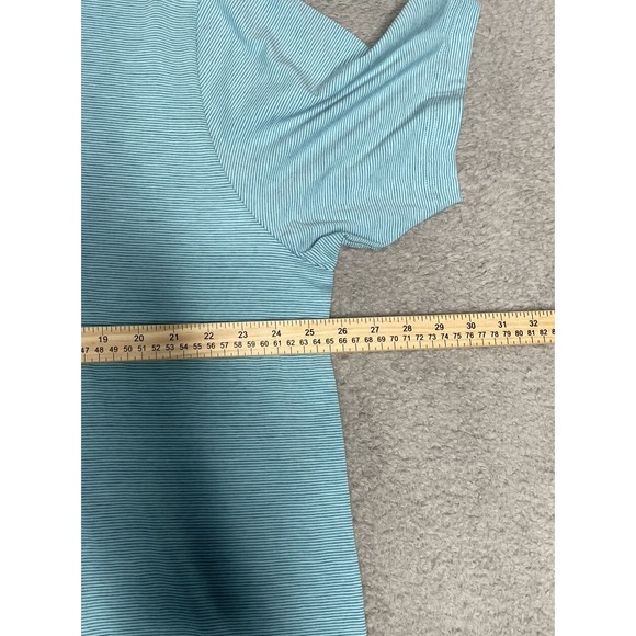 Peter Millar Crown Sport Polo Shirt Mens 2XL Crest Isle Stripe Short Sleeve Golf - Picture 6 of 7